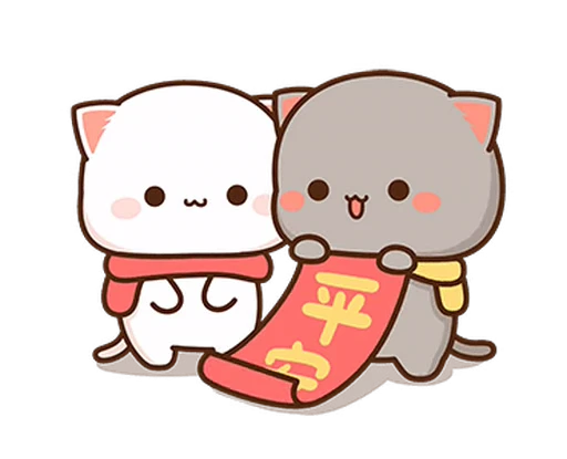 🧧 Стикер «Peach and Goma 16» для Telegram