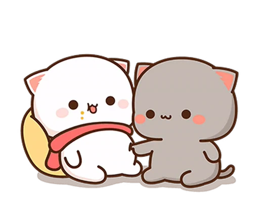 😌 Стикер «Peach and Goma 16» для Telegram