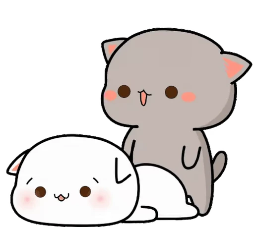 Стикерпак Peach and Goma 18 для Telegram