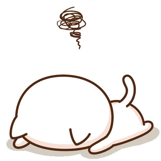 😵‍💫 Стикер «Peach and Goma 20» для Telegram