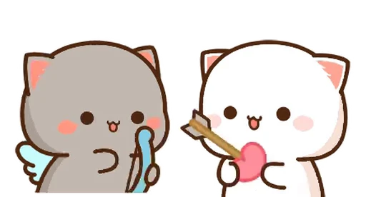 💘 Стикер «Peach and Goma 21» для Telegram