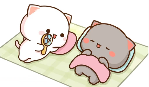 💨 Стикер «Peach and Goma 21» для Telegram