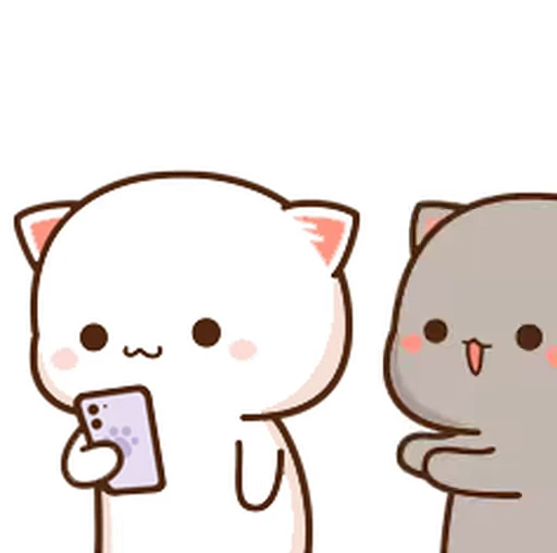 ☺️ Стикер «Peach and Goma 21» для Telegram