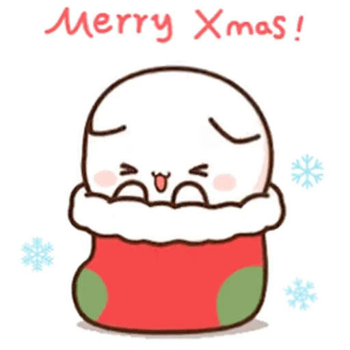 🧑‍🎄 Стикер «Peach and Goma 21» для Telegram
