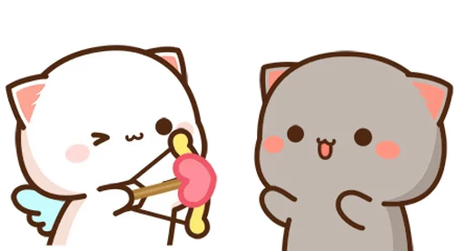 💘 Стикер «Peach and Goma 21» для Telegram