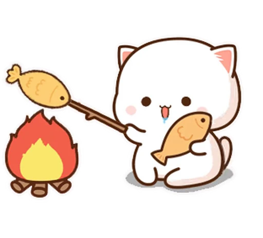 🔥 Стикер «Peach and Goma 21» для Telegram