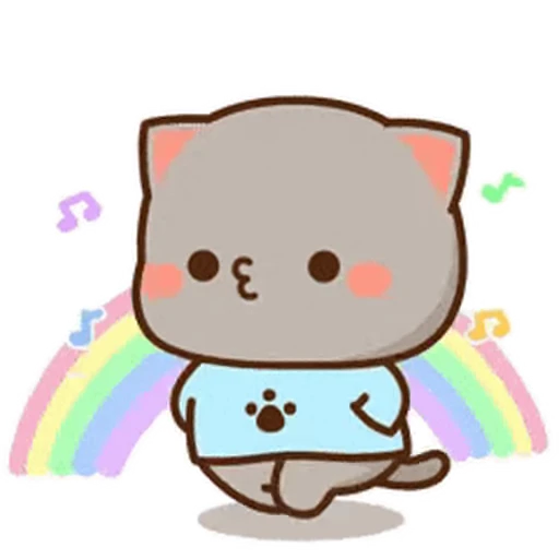 💃 Стикер «Peach and Goma 21» для Telegram