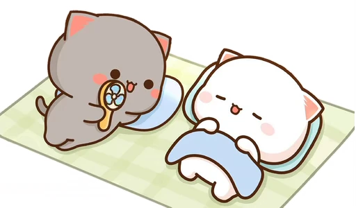 💨 Стикер «Peach and Goma 21» для Telegram