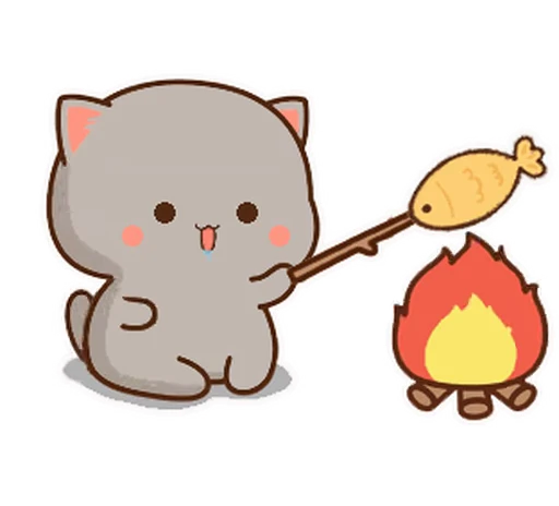 🔥 Стикер «Peach and Goma 21» для Telegram
