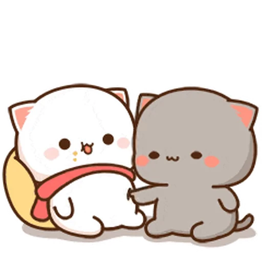 😣 Стикер «Peach and Goma» для Telegram