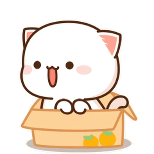 😏 Стикер «Peach and Goma» для Telegram