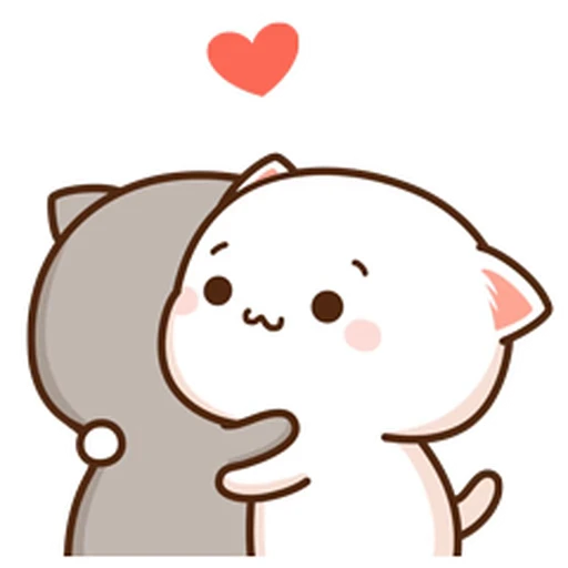 🥰 Стикер «Peach and Goma» для Telegram