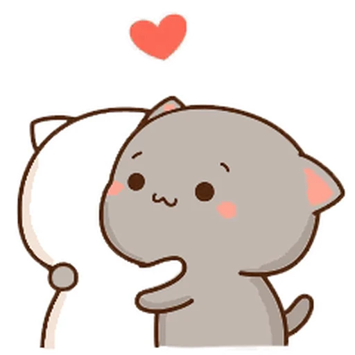 🥰 Стикер «Peach and Goma» для Telegram