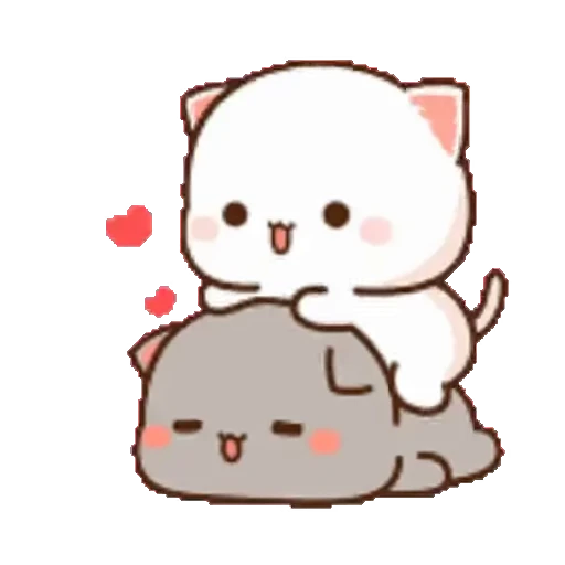 🥰 Стикер «Peach and Goma» для Telegram
