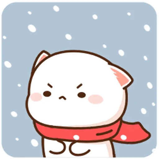 😐 Стикер «Peach and Goma» для Telegram
