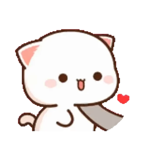 🥰 Стикер «Peach and Goma» для Telegram