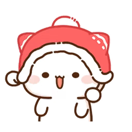 🙂‍↔️ Стикер «Peach and Goma» для Telegram