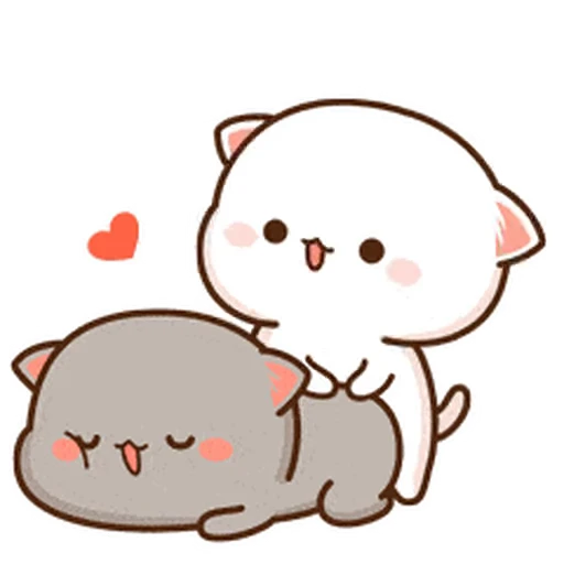 🥰 Стикер «Peach and Goma» для Telegram