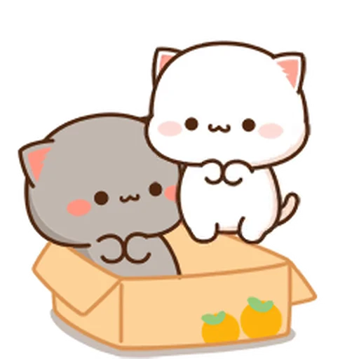 🥰 Стикер «Peach and Goma» для Telegram