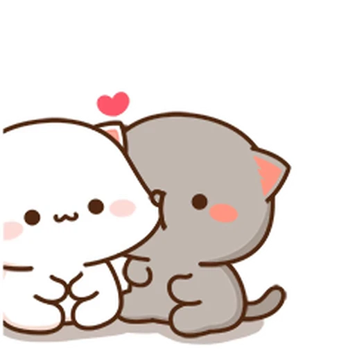 😘 Стикер «Peach and Goma» для Telegram