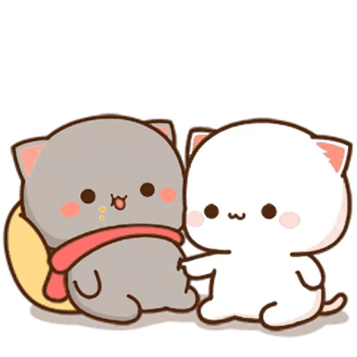 😣 Стикер «Peach and Goma» для Telegram
