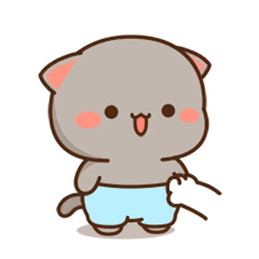 😥 Стикер «Peach and Goma» для Telegram