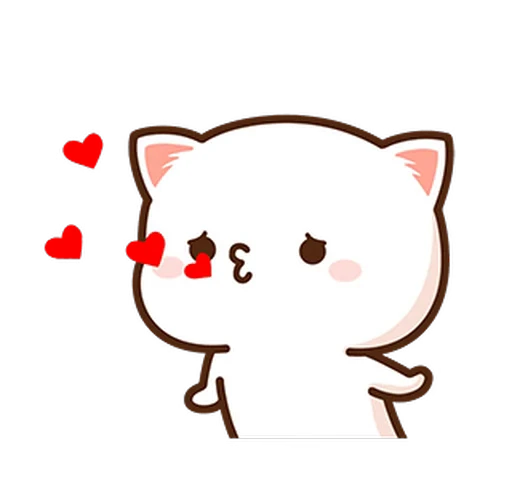 💋 Стикер «Peach and Goma 2» для Telegram