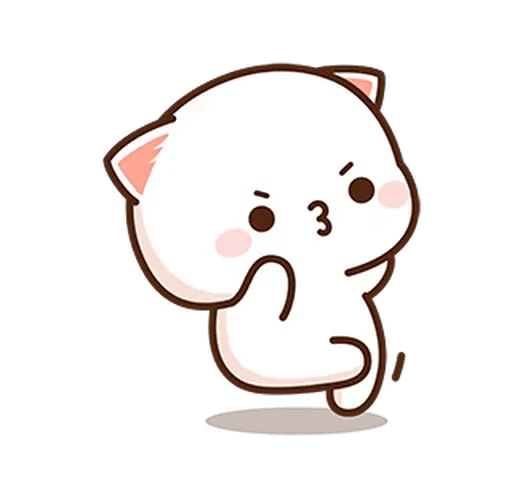 😫 Стикер «Peach and Goma 2» для Telegram