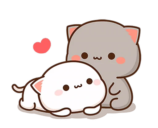 😘 Стикер «Peach and Goma 2» для Telegram