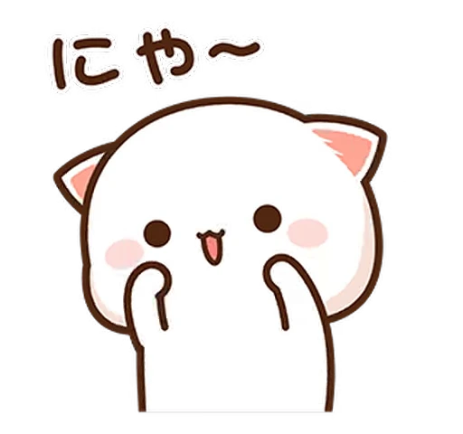 😋 Стикер «Peach and Goma 2» для Telegram