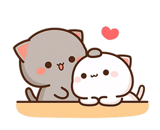 🥰 Стикер «Peach and Goma 2» для Telegram