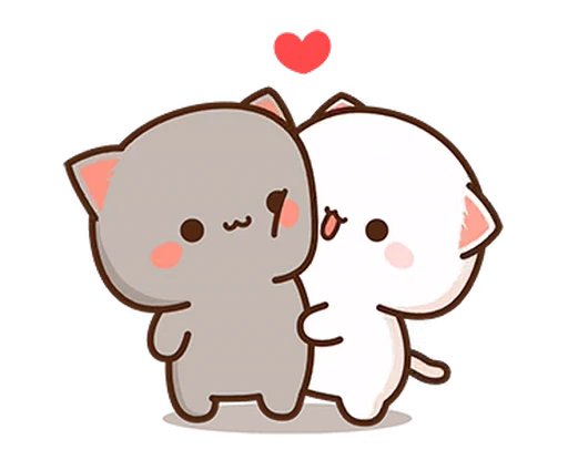🥰 Стикер «Peach and Goma 2» для Telegram