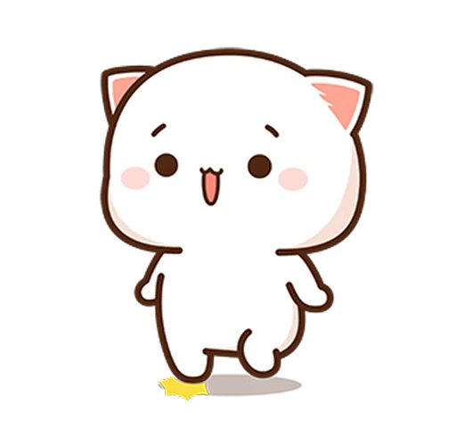 😮‍💨 Стикер «Peach and Goma 2» для Telegram