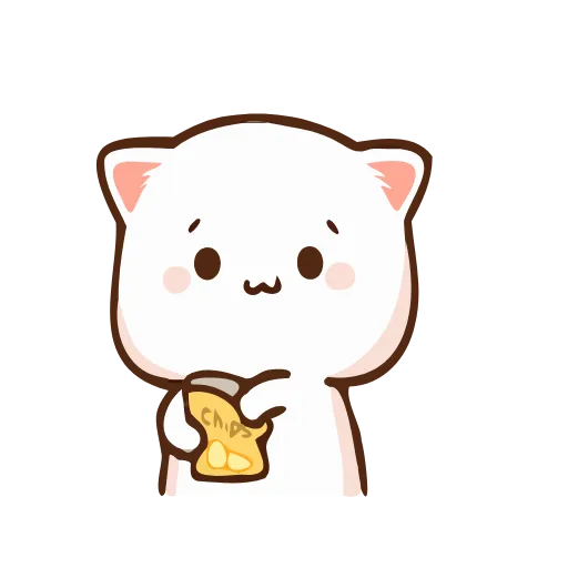 🍿 Стикер «Peach and Goma 3» для Telegram