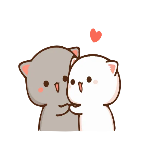 🥰 Стикер «Peach and Goma 3» для Telegram