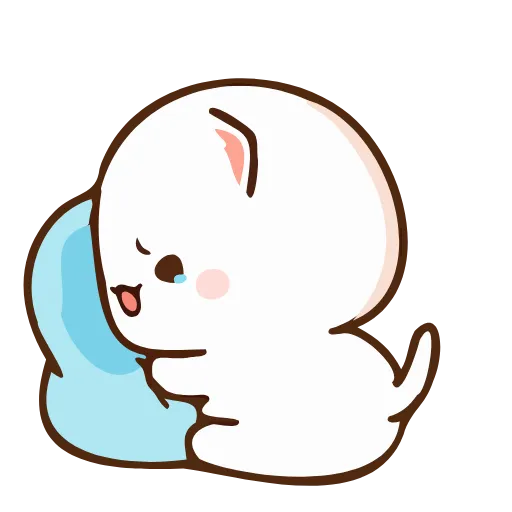 😢 Стикер «Peach and Goma 3» для Telegram