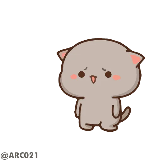 🙁 Стикер «Peach and Goma 3» для Telegram