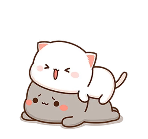 ☺️ Стикер «Peach and Goma 4» для Telegram