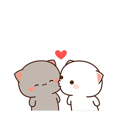 😘 Стикер «Peach and Goma 4» для Telegram