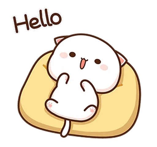 Стикерпак Peach and Goma 4 для Telegram