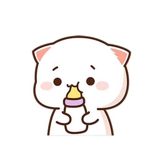 💦 Стикер «Peach and Goma 4» для Telegram