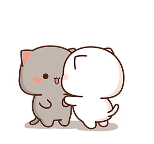 😘 Стикер «Peach and Goma 4» для Telegram