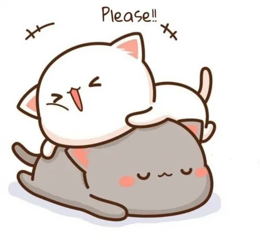 😆 Стикер «Peach and Goma» для Telegram