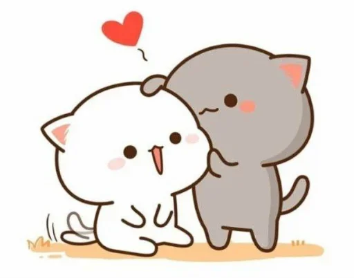 😘 Стикер «Peach and Goma» для Telegram
