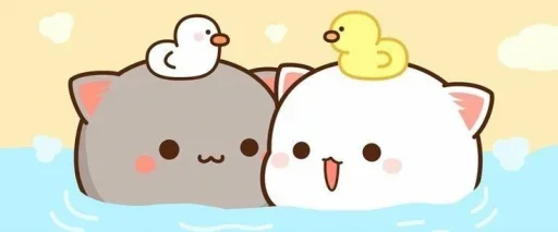 😆 Стикер «Peach and Goma» для Telegram