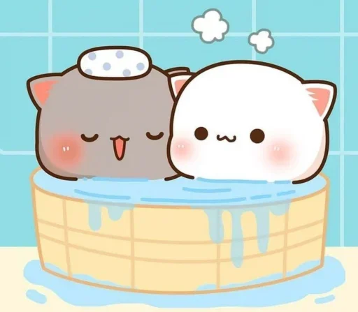 ☺️ Стикер «Peach and Goma» для Telegram