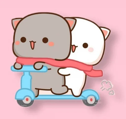 🤓 Стикер «Peach and Goma» для Telegram
