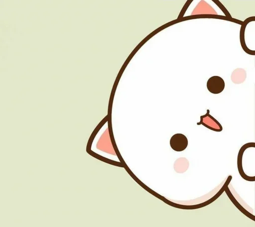 😇 Стикер «Peach and Goma» для Telegram