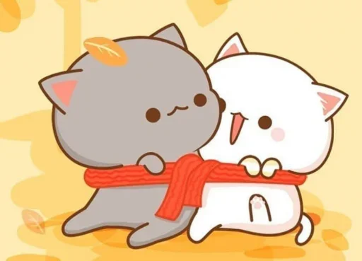 😊 Стикер «Peach and Goma» для Telegram