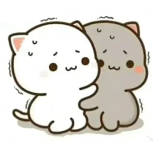 🥶 Стикер «Peach and Goma» для Telegram